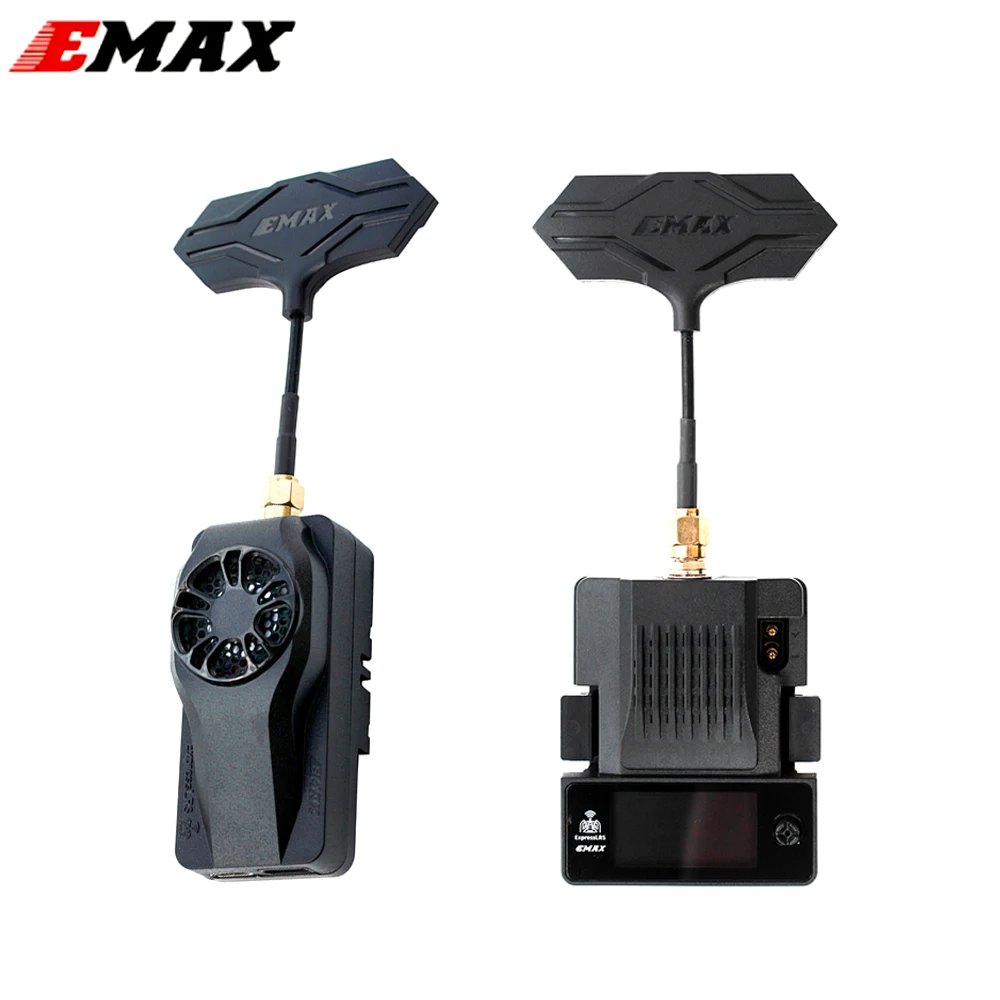

Emax aeris link expresslrs elrs micro tx module 2,4g 915mhz with oled screen and fan for rc aircraft fpv drone