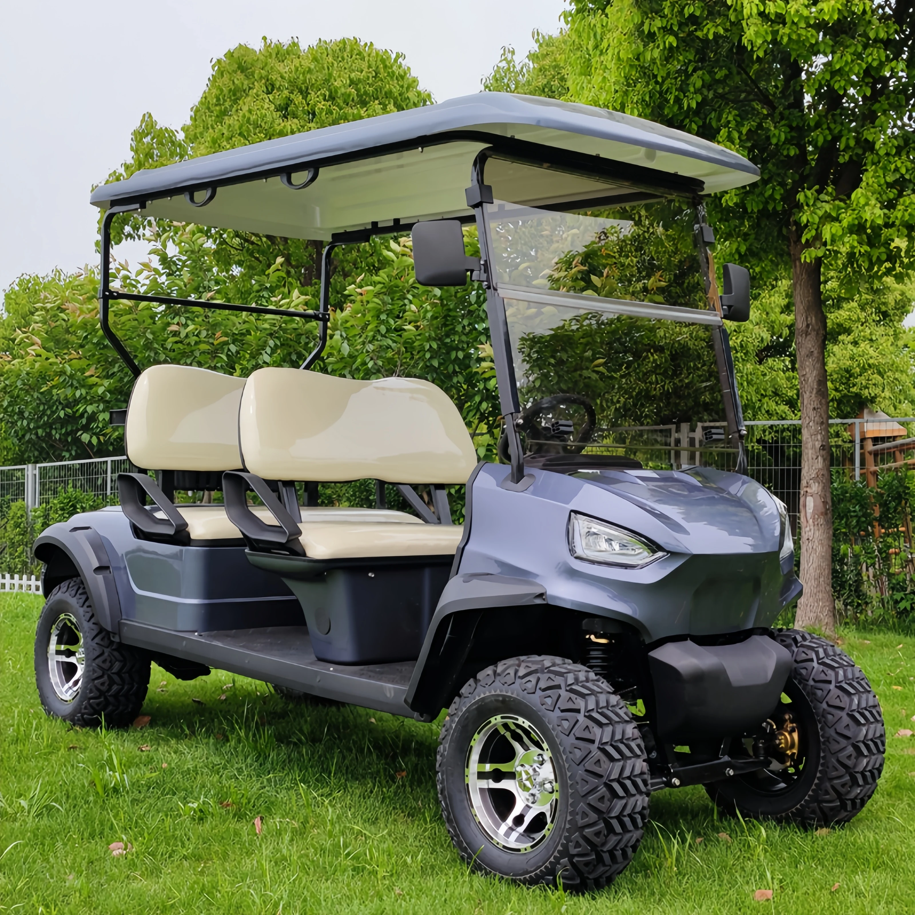 New Designed 2 4 6 Seaters Electric Golf Buggy Off-road Electric Golf Cart