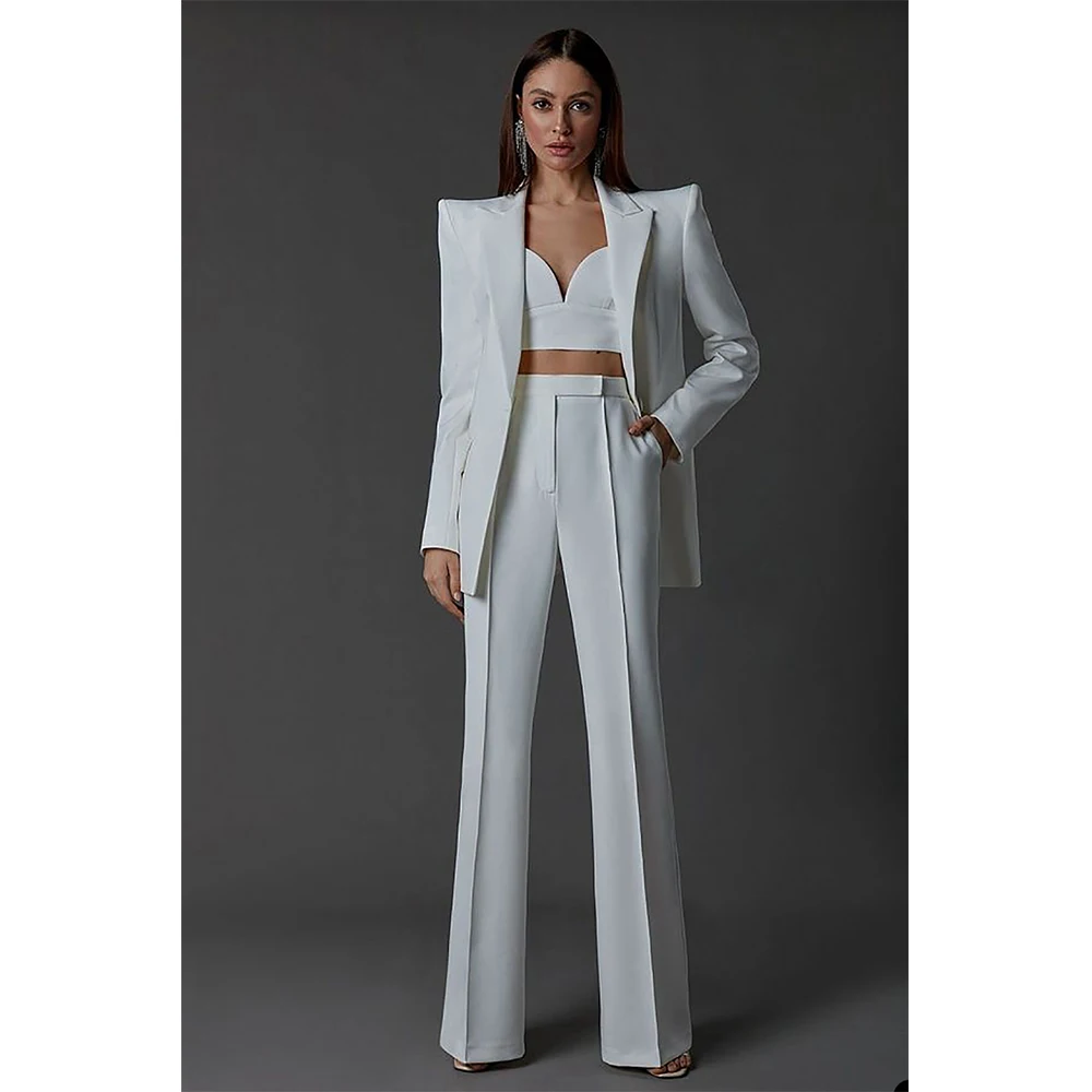 Women's Elegant Two Piece Set Women's Tops Women's Pants Suits Women's