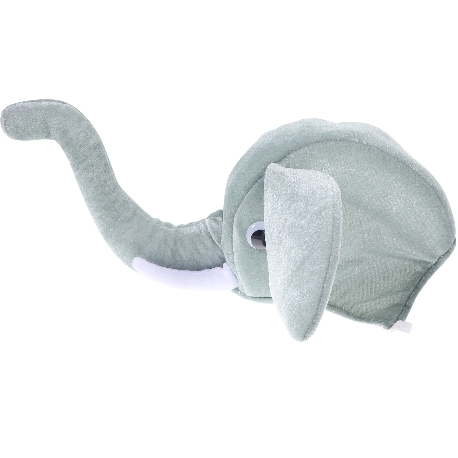 Elephant Shaped Hats Trunk Cap Cartoon Animal Plush Hat Children'S Performance Costume Props