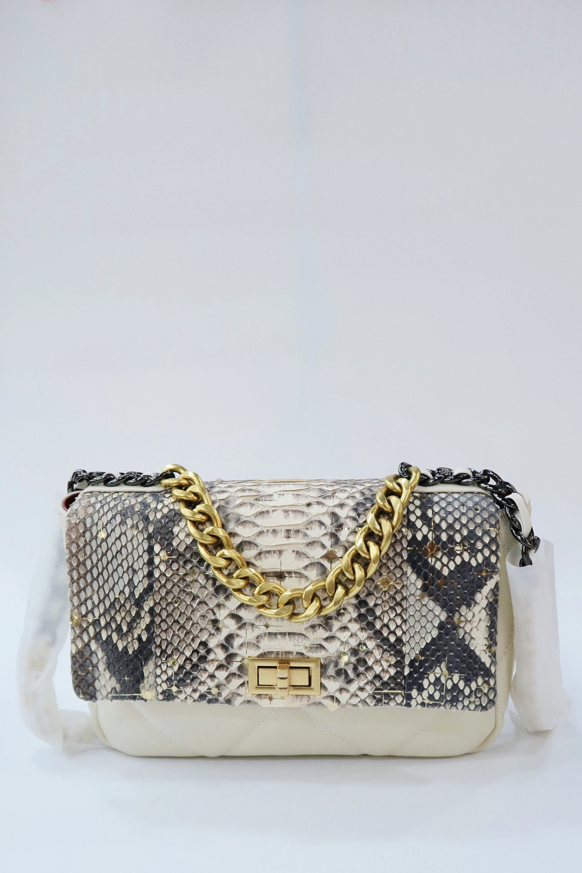 

2024NewStyleSummerSpringRealSnakeskinCowhideLeatherWomen'sBagFemale'sBag