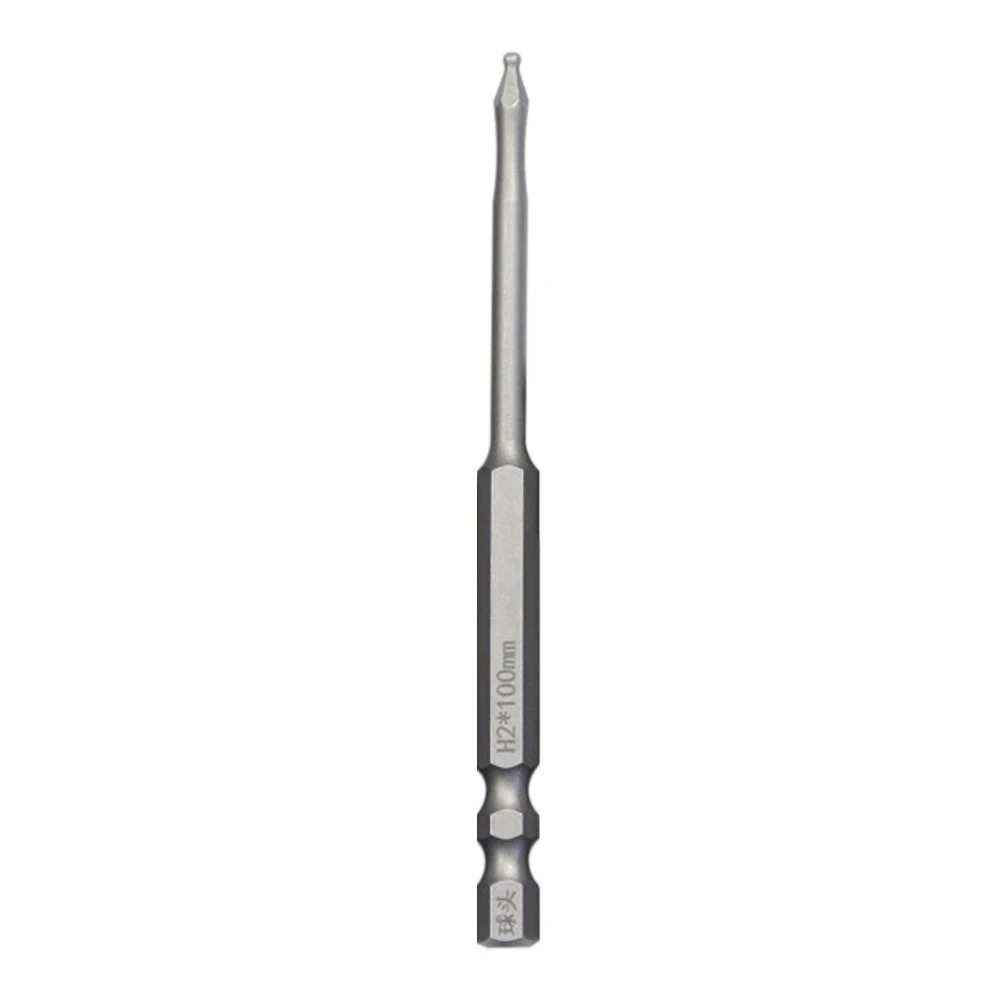 

High Quality Screwdriver Bit Hex Screwdriver 3.93'' Alloy Steel Ball End Screwdriver Bit Screwdriver Bit Silver