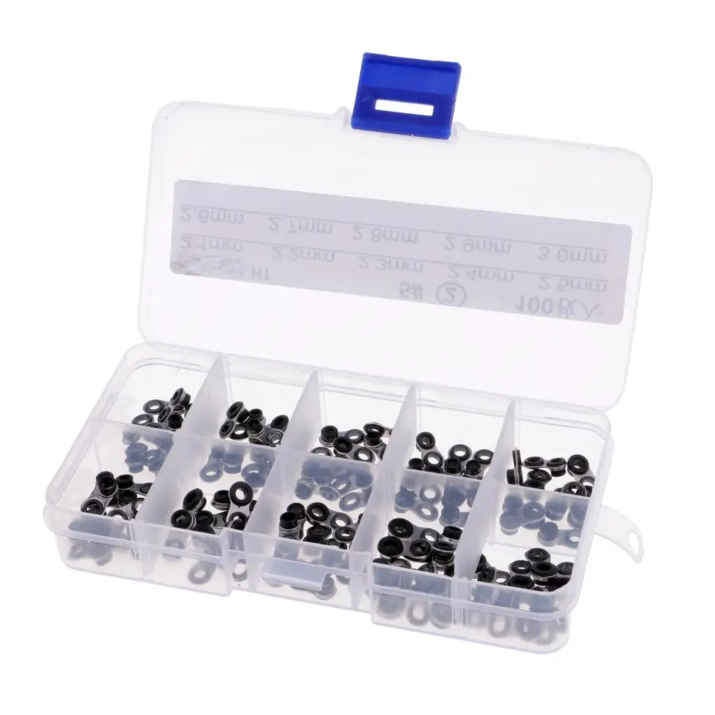 

100pcs Rod Guides Hook Construction Rod Repair Attention Big Fish Fun Fishing