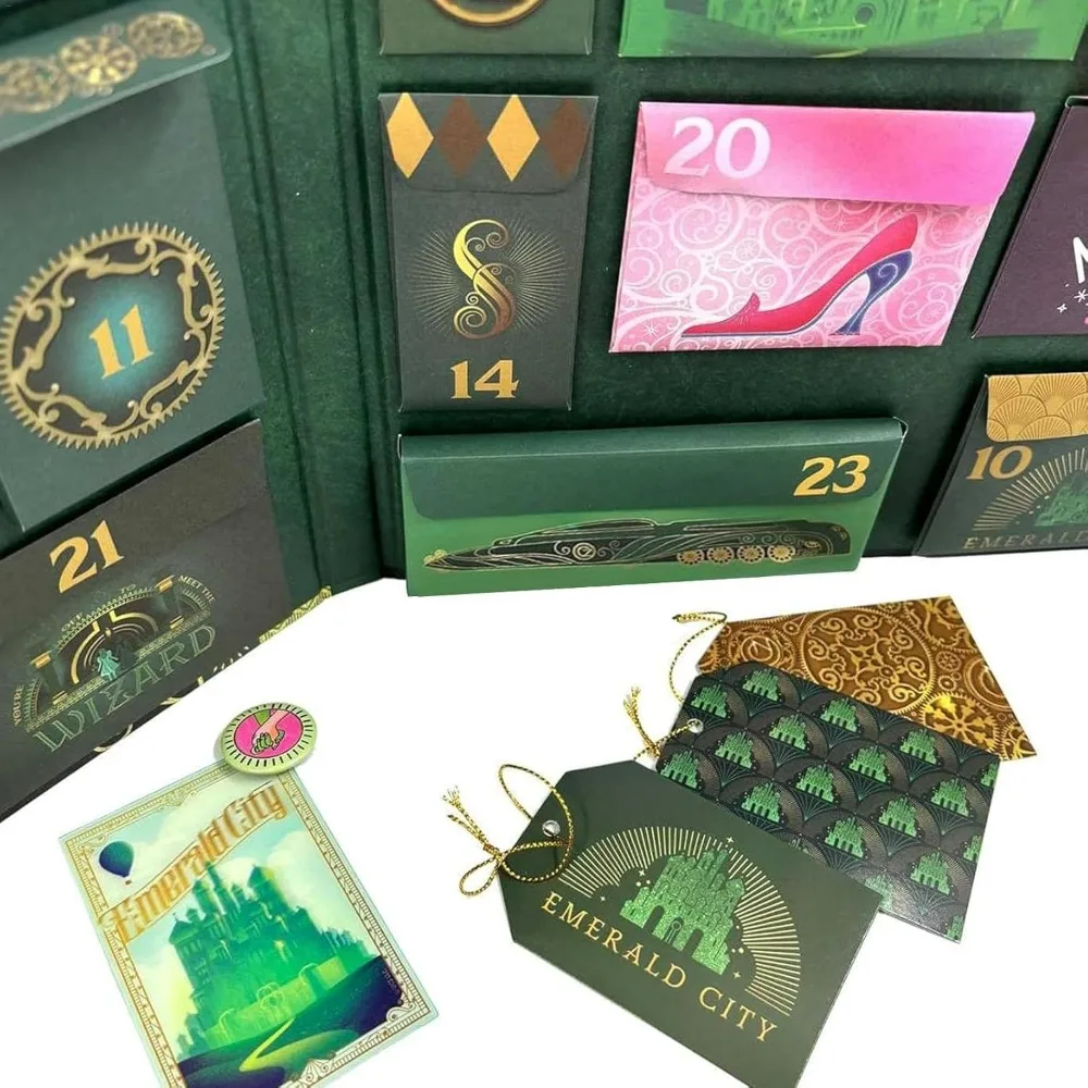 Wicked Advent Calendar , Wicked Merchandise Christmas Advent Calendar , Ornaments Movie Themed Calendars