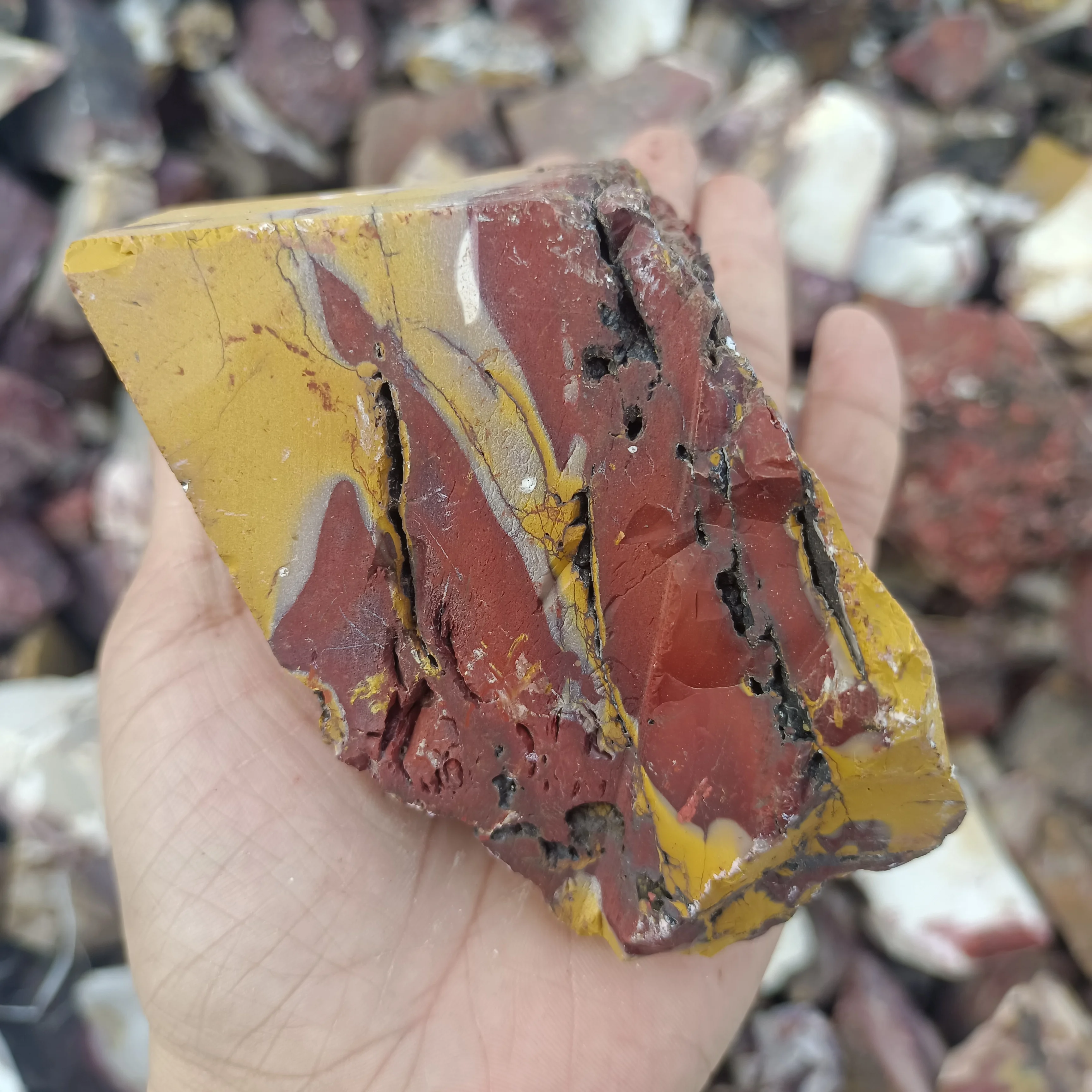 Natural Mookite Ore,Quartz Crystal, Rough Stone,Mineral Specimen, Reiki Healing Stone, Energy Demagneading, Collection Ore 4