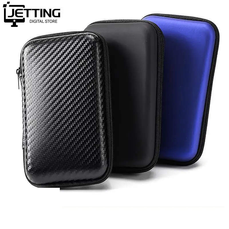 Electronics Travel Organizer Hard Portable Power Bank Case Shockproof Carrying Case Hard Protective EVA For Charging Cable