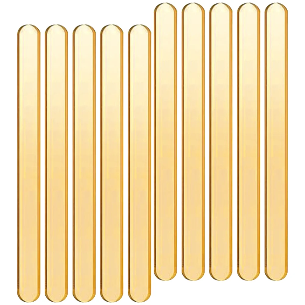 Ice Cream Stick Tools 50 Pcs Ice Cream Stick Tools For Kids DIY Popsicle Sticks Dessert Accessory Making Materials Acrylic Craft Child