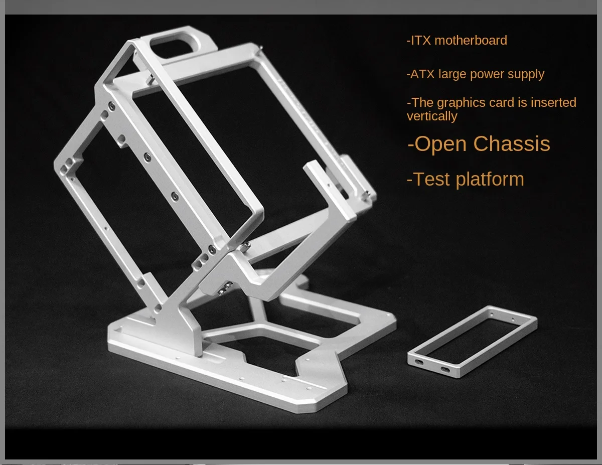 MONSTER STUDIO A45　Mini-ITX用　オープンフレーム A45] Open chassis ITX main board mini chassis, open, test