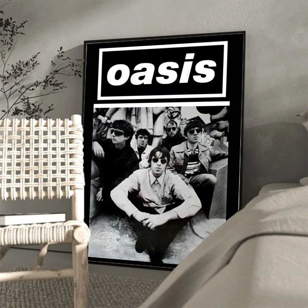 Band T-The R-Rain Cool O-Oasis Poster Classic Vintage Posters HD Quality Wall Art Retro Posters for Home Room Wall Decor poster prints,vintage posters