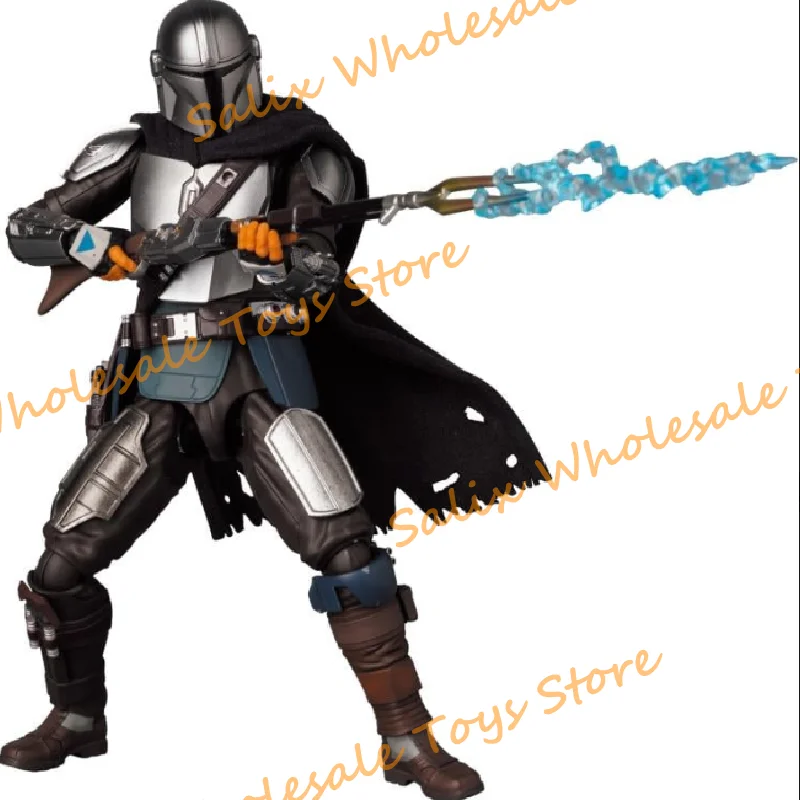 In Stock Star Wars the Mandalorian Chrome Ver. MAFEX No.256 Action