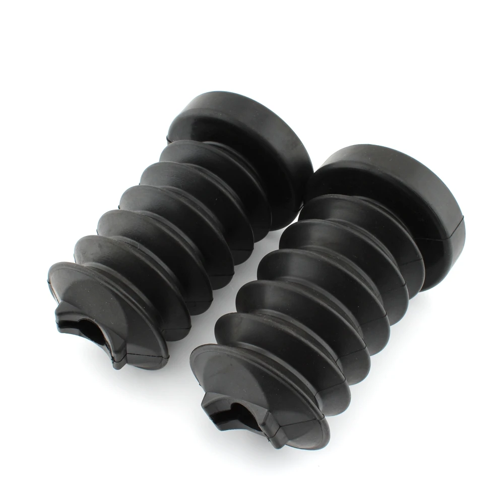 Black Rubber Rear Fork Cover for Harley Touring Street Electra Glide Road King 97-13,motorcycle accessories