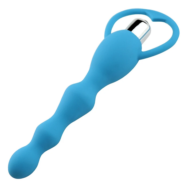 Anal Vibrator Sex Toys For Women Anal Beads Vibrators Gay Prostate Massage Smooth Butt Soft Silicone Plugs Couple Sex Goods