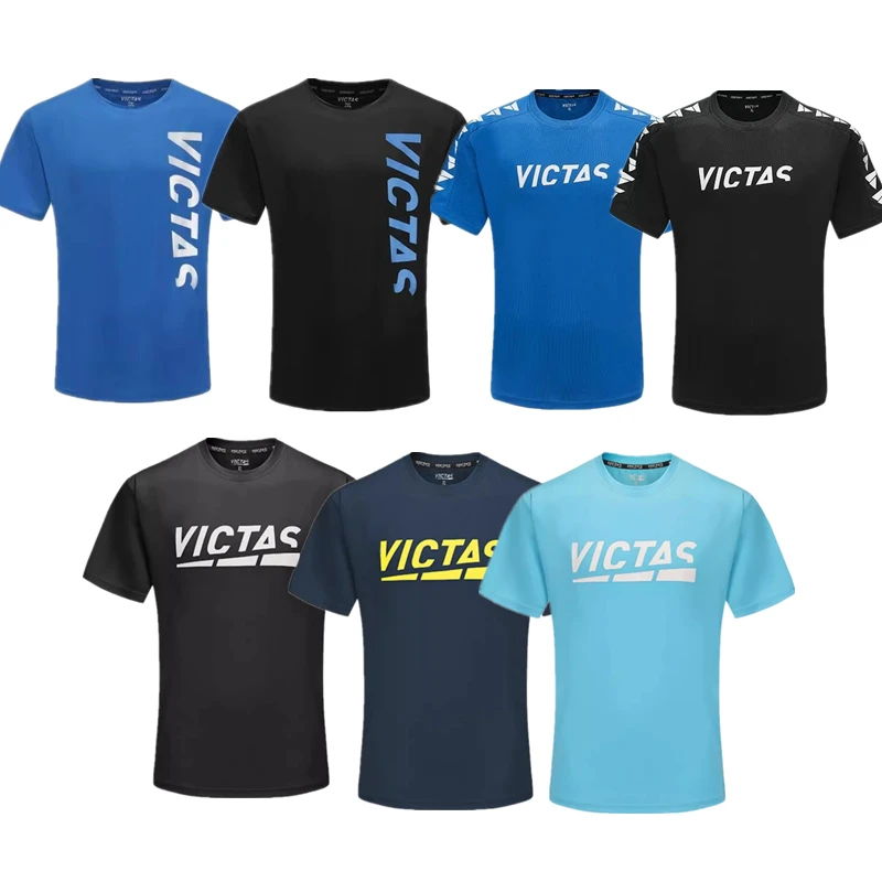 Victas Japan National Team Table Tennis Clothes Sportswear Quick Dry T-shirt Ping Pong Table Tennis Racket Sport Jerseys