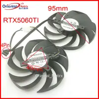 จัดส่งฟรี PLD10010S12HH 95mm 12V 0.40A 4Pin พัดลม VGA สําหรับ MSI RTX5060ti VENTUS 2X วิดีโอกราฟิกการ์ด Cooler พัดลมระบายความร้อน 1