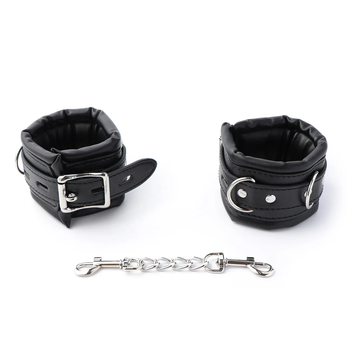 Bondage Kits Extendable Products Leather Restraint Set Handcuffs Ankle Cuffs Bdsm Toys For Couples Women 18 Adult Games