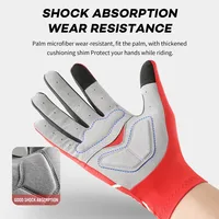 Touch Screen Long Full Fingers Half Fingers Gel Sports Cycling Gloves MTB Road Bike Riding Racing Women Men Bicycle Gloves 1