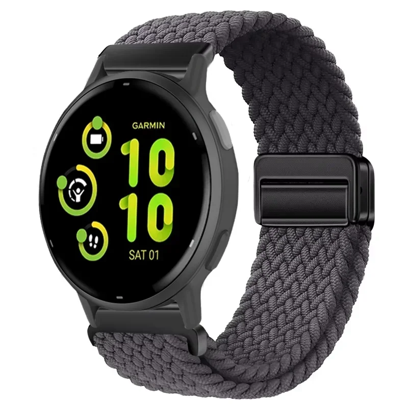 Magnetic Buckle Nylon Strap – 22mm/20mm – Universal Fit Bracelet