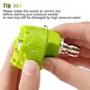 High Pressure Washer Spray Nozzle 0 15 25 40 Degree Rotation Watering Rinse Soap Nozzle Tip Garden Cleaning 6