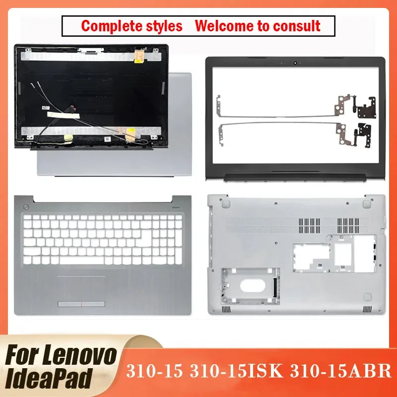 

NEW For Lenovo Ideapad 310-15 310-15ISK 310-15ABR Laptop LCD Back Cover/Front Bezel/Palmrest/Bottom Case Top Case Silver 310-15