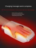 Wireless Electric Hand Massager with Heating Air Compression 6 Levels Pressure for Hands Arthritis Pain Relief Finger Numbness 4