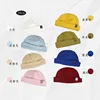 Cream Pineapple Bun 8-color Cotton Doll Thread Knitted Hat 10cm&20cm 1