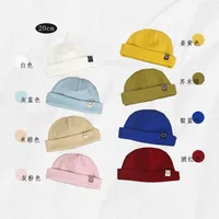 Cream Pineapple Bun 8-color Cotton Doll Thread Knitted Hat 10cm&20cm 1