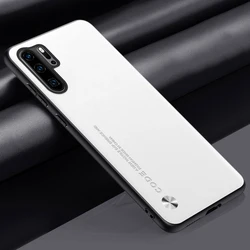 Custodia per telefono in PU leather opaco elegante - Cover posteriore a protezione completa