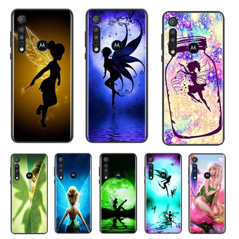 Animation Tinker Bell Peter Pan Phone Case For Motorola MOTO G9 G8 E7