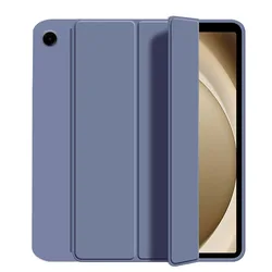 Slim Shockproof Tablet Case with Auto Wake/Sleep and Foldable Design for Tab A11 (Purple)
