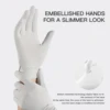 Women Summer Ice Silk Light Breathable Touchscreen Gloves Quick Dry Sunscreen Driving Cycling Anti-slip UPF50+ Anti-uv Gloves 6