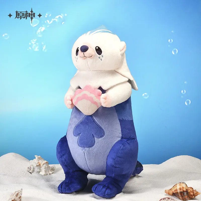 Game Sea Otter Doll MiHoYo Original Genshin Impact Plush pendant Cosplay Cartoon accessories in stock Plush Toy Plush Doll Anime Ornament