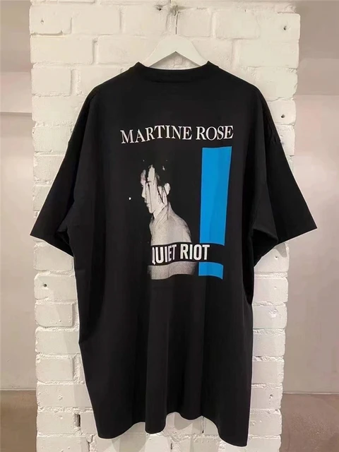 Oversized MARTINE ROSE T Shirt Men Women 1:1 High Quality T-Shirt