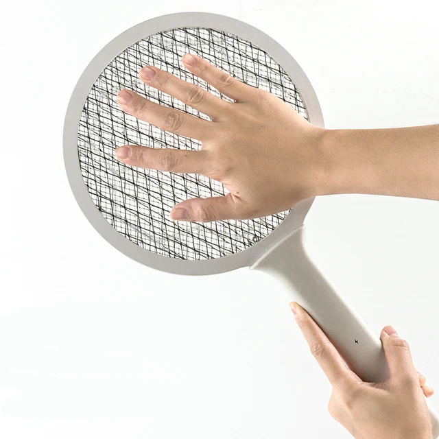 3000 V Elektromos Légy Swatter Gyilkos Uv -Könnyű Usb -Vel Újratölthető Led -Lámpa Nyári Szúnyogcsapdás Ütő Rovarbogár Elleni Zapper - Image 4
