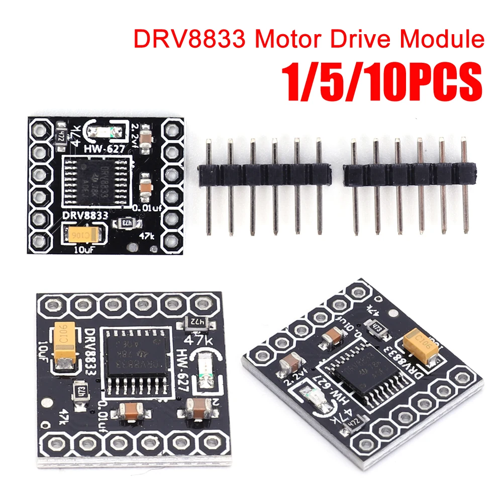 TECNOIOT 5PCS DRV8833 Module De Pilote De Moteur à Courant Continu à