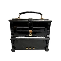 Sacs à main et sacs à main de luxe pour femmes, sac à bandoulière en forme de piano, sacs faits à la main, sacoche, sac de banquet 3
