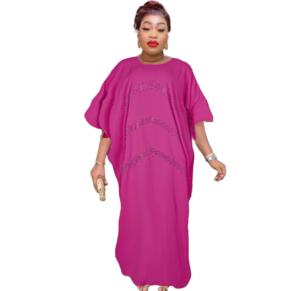 

2024 African Dresses for Women Traditional Africa Clothing Dashiki Ankara Outfits Gown Abayas Robe Muslim Kaftan Maxi Long Dress