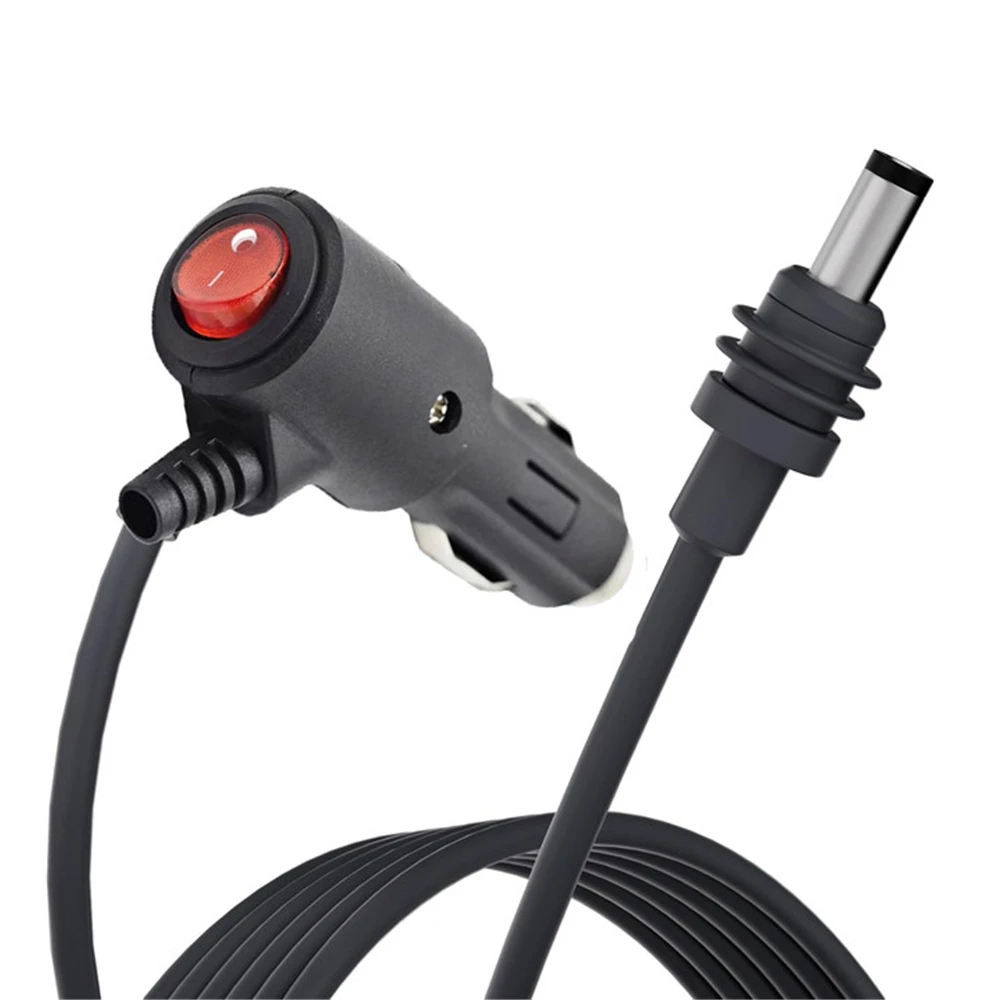 DC 12-24V Power Cable for Starlink Mini 16AWG Car Charging Cable with LED Indicator Switch Against Surge Electric Wire Plug&Play 2