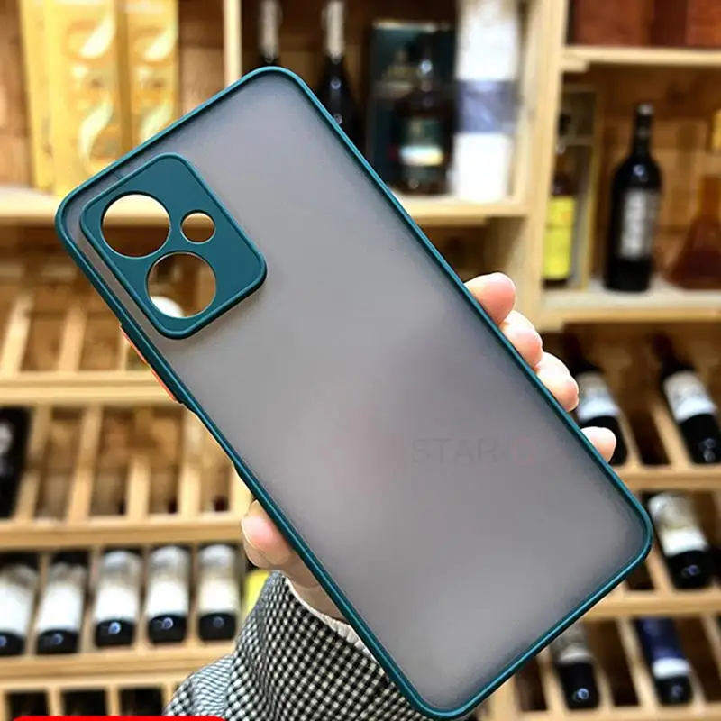 Matte Translucent Shockproof Silicone Back Cover
