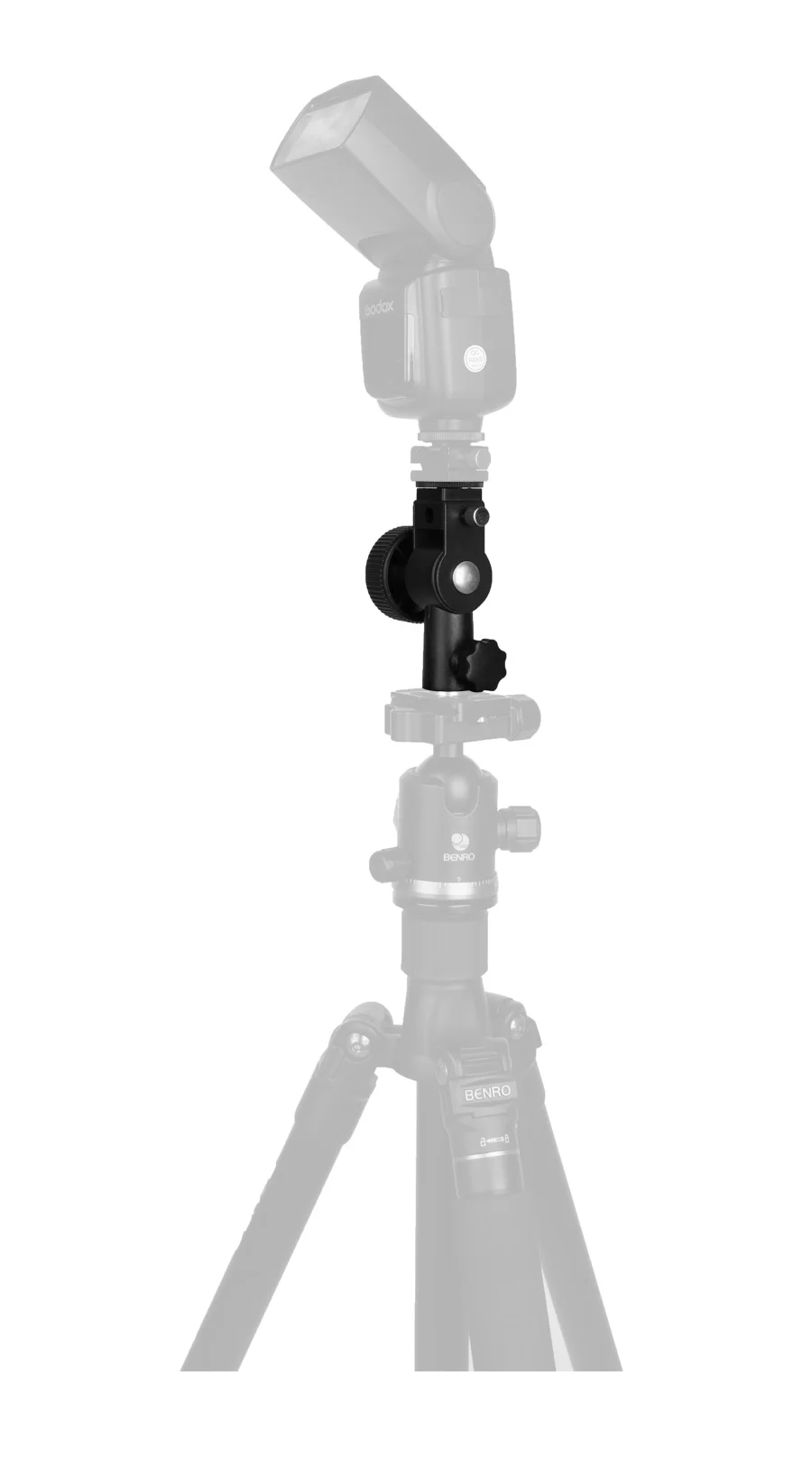 Godox Type-D Camera Flash Speedlite Mount Swivel Light Stand Bracket with Umbrel