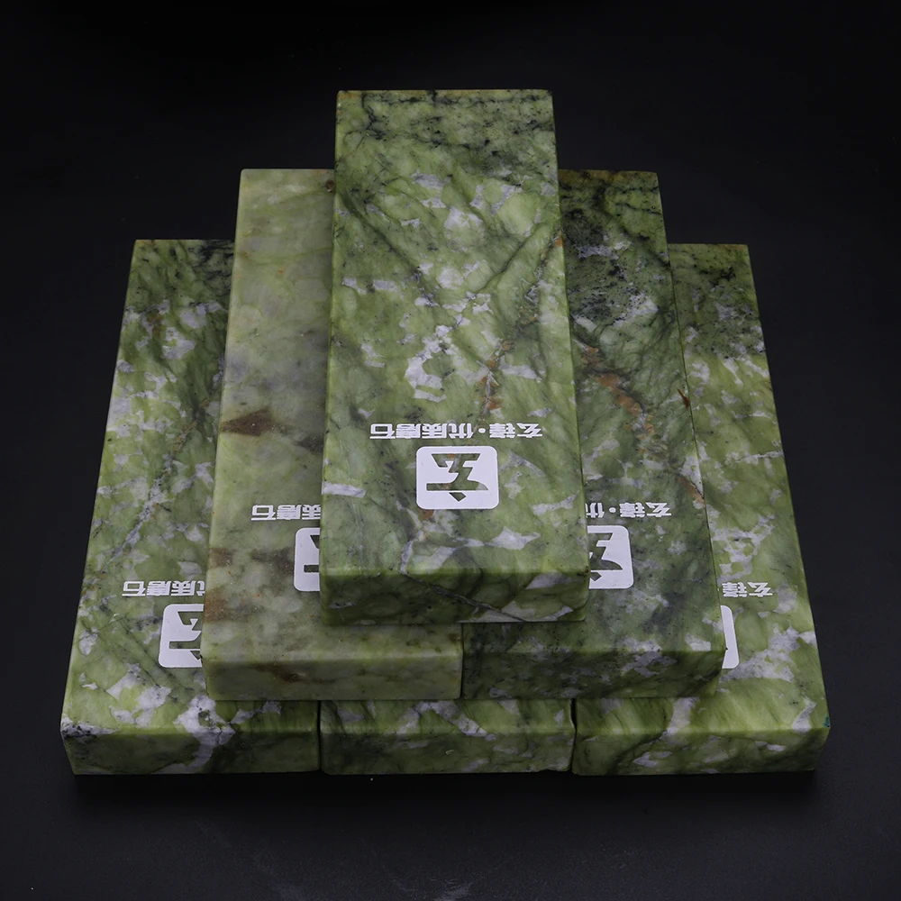 Pierre À Huile Pierre À Aiguiser Fine 10 000 Grains, Pierre Verte