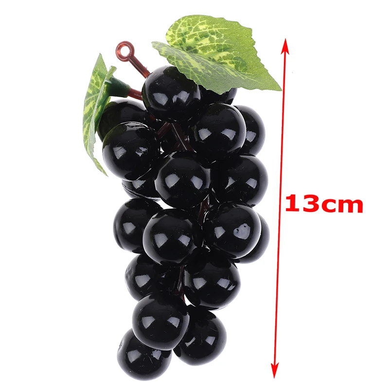 Artificial Grapes Artificial Fruits and Vegetables Real Touch Artificial Fruit Grapes Plastic Home Garden Wedding Party Decoration