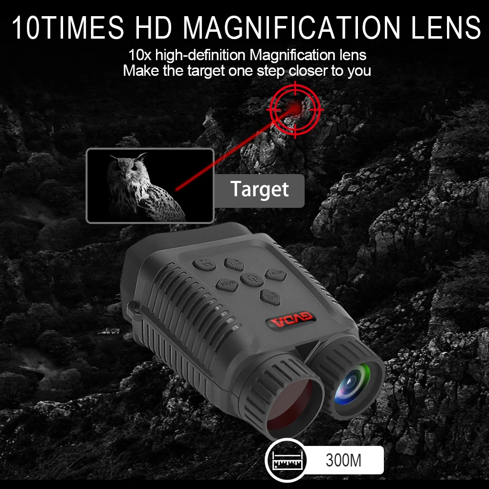 Gogogo Sport Vpro Night Vision Camera Goggles Binoculars with Digital IR  Infrared Nightvision