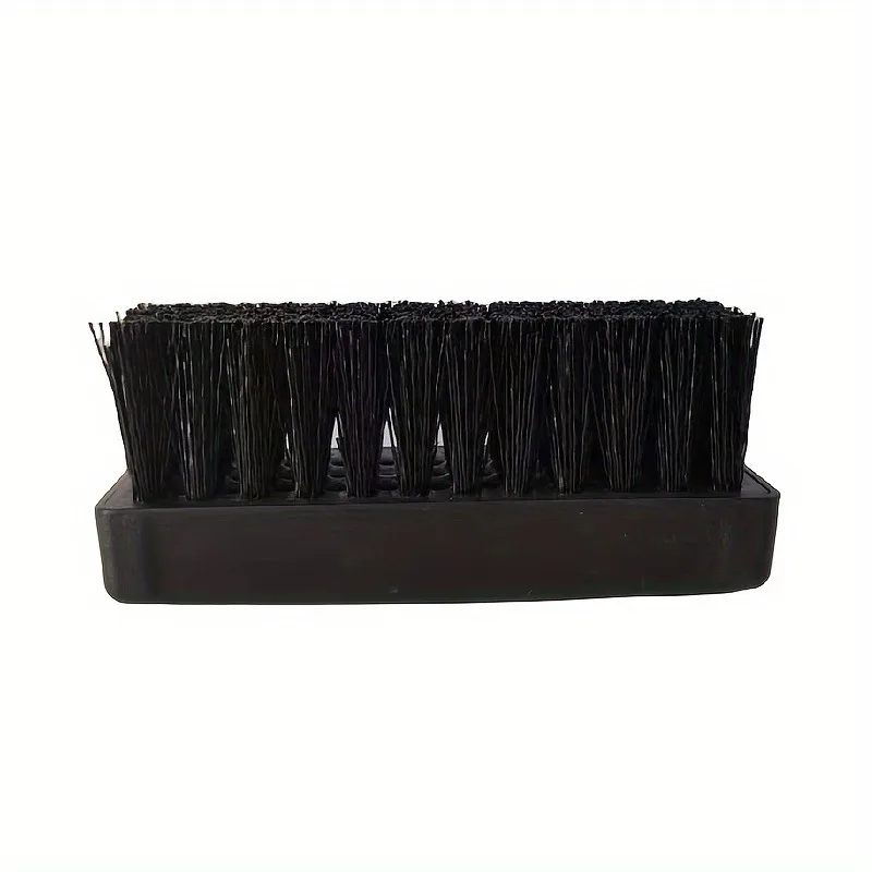 2pcs Dual-Strength Plastic Shoe Brush Set - Soft White Bristles & Firm Black Bristles  Versatile Shoe Care Tool for Home Use 5