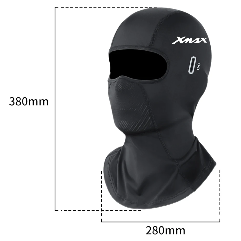 야마하 TMAX XMAX용 겨울용 보온 발라클라바 방풍 스키 마스크 TMAX 500-560 & XMAX 250 400용 보온 페이스 마스크