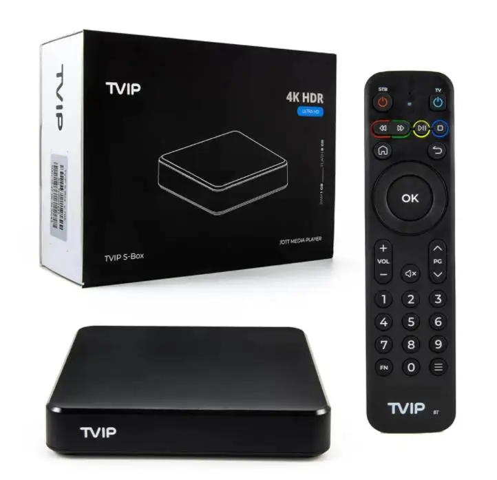 [genuine]new příjezd TVIP705 4K UHD linux+android11 dvojí OS super konírna TV skříňka 1G+8GB 2.4/5G WIFI severská chytrá jedna média hráč