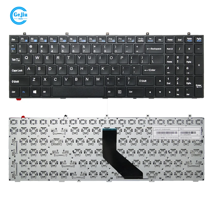 

New Laptop Keyboard For Hasee K590S K650S K650C K790S K660E I7 D1 D2 K750D K710C