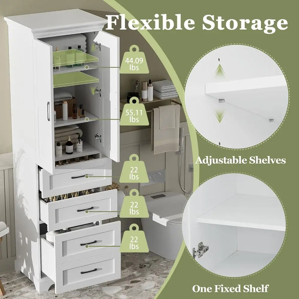 Modern Tall Cabinet 6