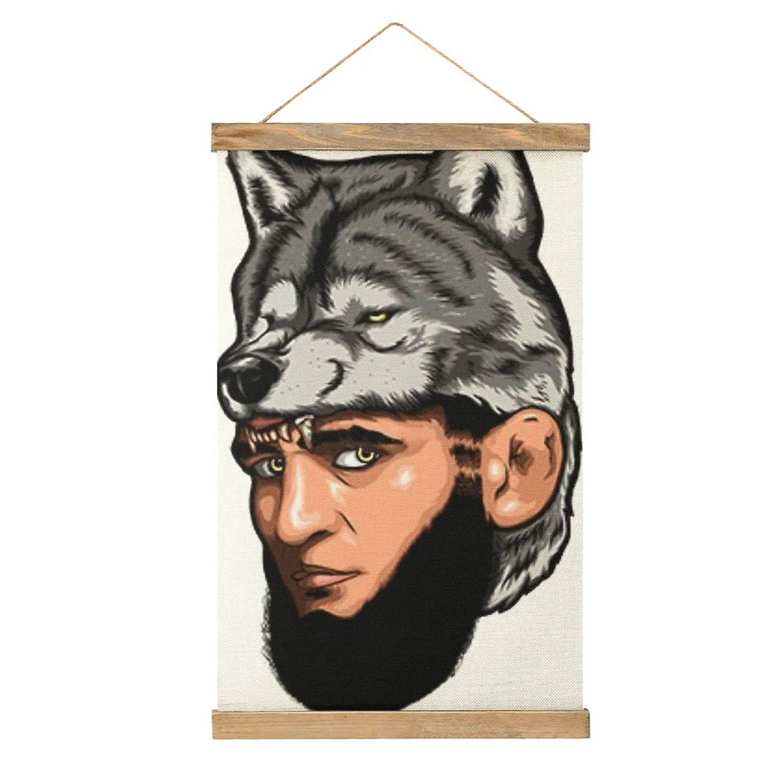 

Casual Graphic Borz And Takedown Canvas Hanging Picture Craft Decoration Funny Sarcastic Bar Draw Style Decorate