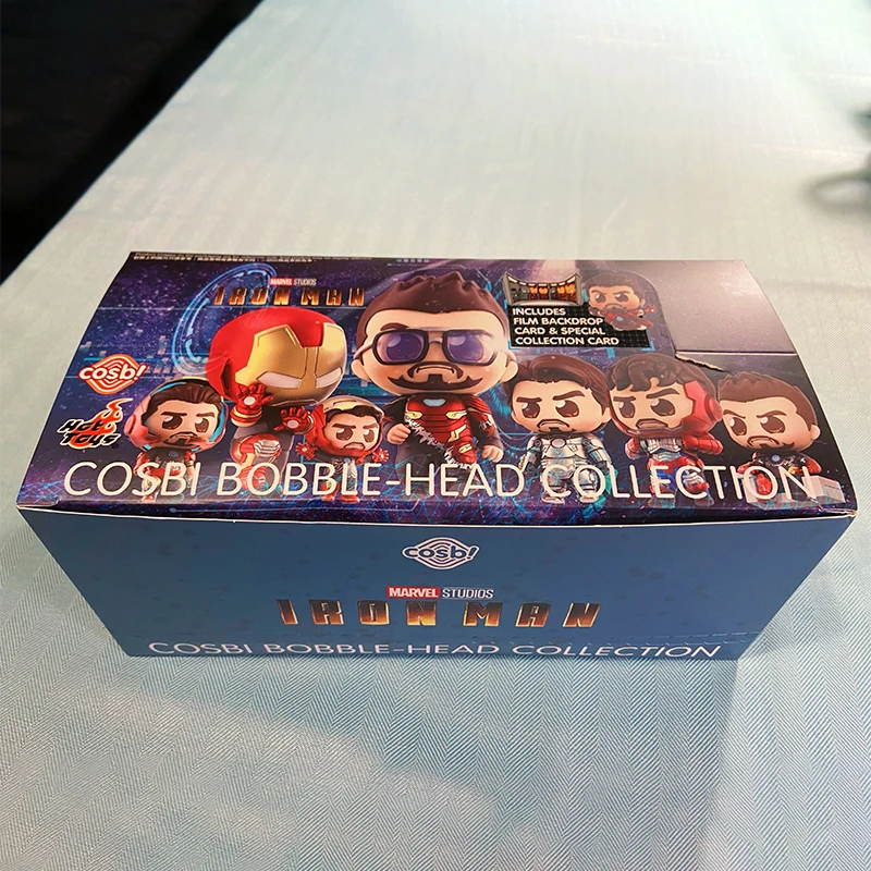 

Официальные популярные игрушки, Железный человек, Тони Старк, армированная серия, Косби, фигурки с Bobble-Head, глухая коробка, эксклюзивные коллекционные рождественские подарки