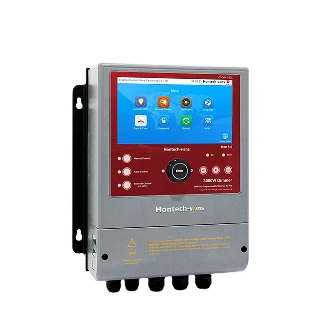 

Hot Sale 3000w Smart Dimmer with Manual Function and Can Be Controlled By External Device with 0-10v Signal